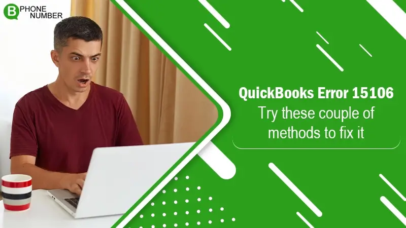 QuickBooks update error 15106