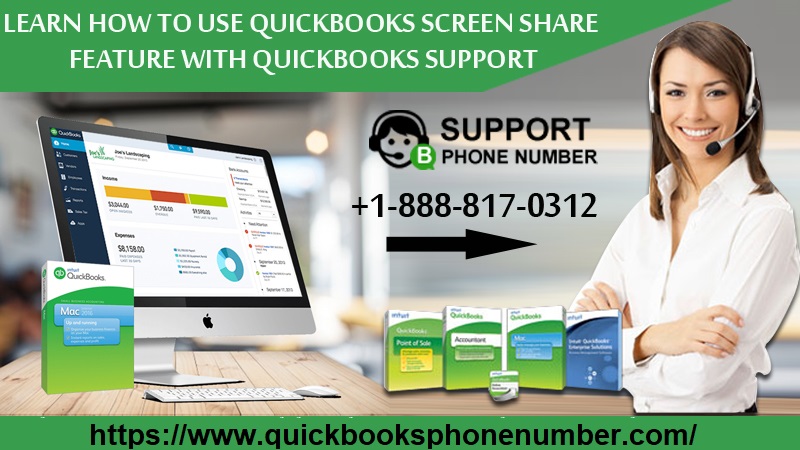 To Use Quickbooks Screen Share Feature With Quickbooks Support