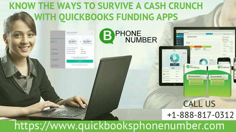 survive with a cash crinch with QuickBooks Funding App
