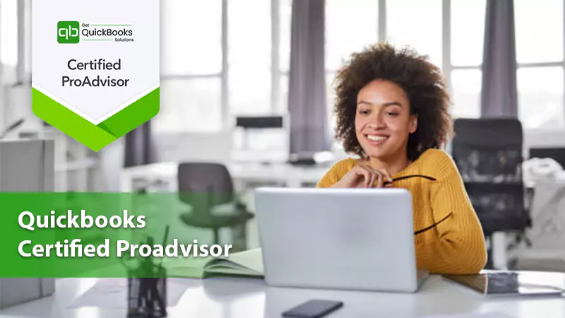 QuickBooks certified proadvisor