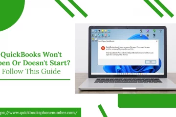 QuickBooks Won't Open Or Doesn't Start Follow This Guide