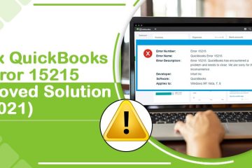 QuickBooks Error 15215