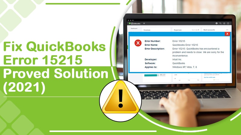 QuickBooks Error 15215