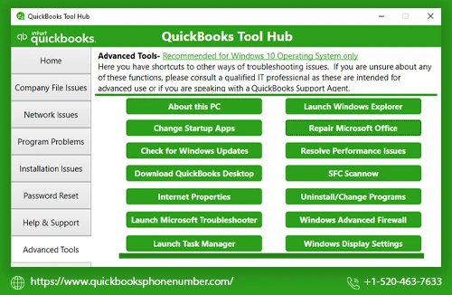 QuickBooks Advanced Tools