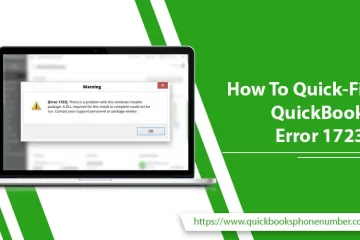 QuickBooks Error 1723